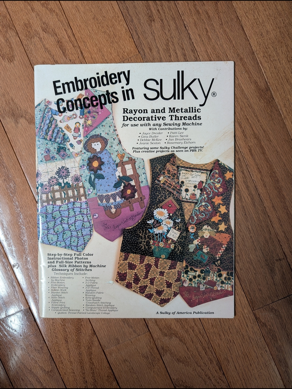 Sulky Embroidery Concepts Book - Multi Color Decorative Threads